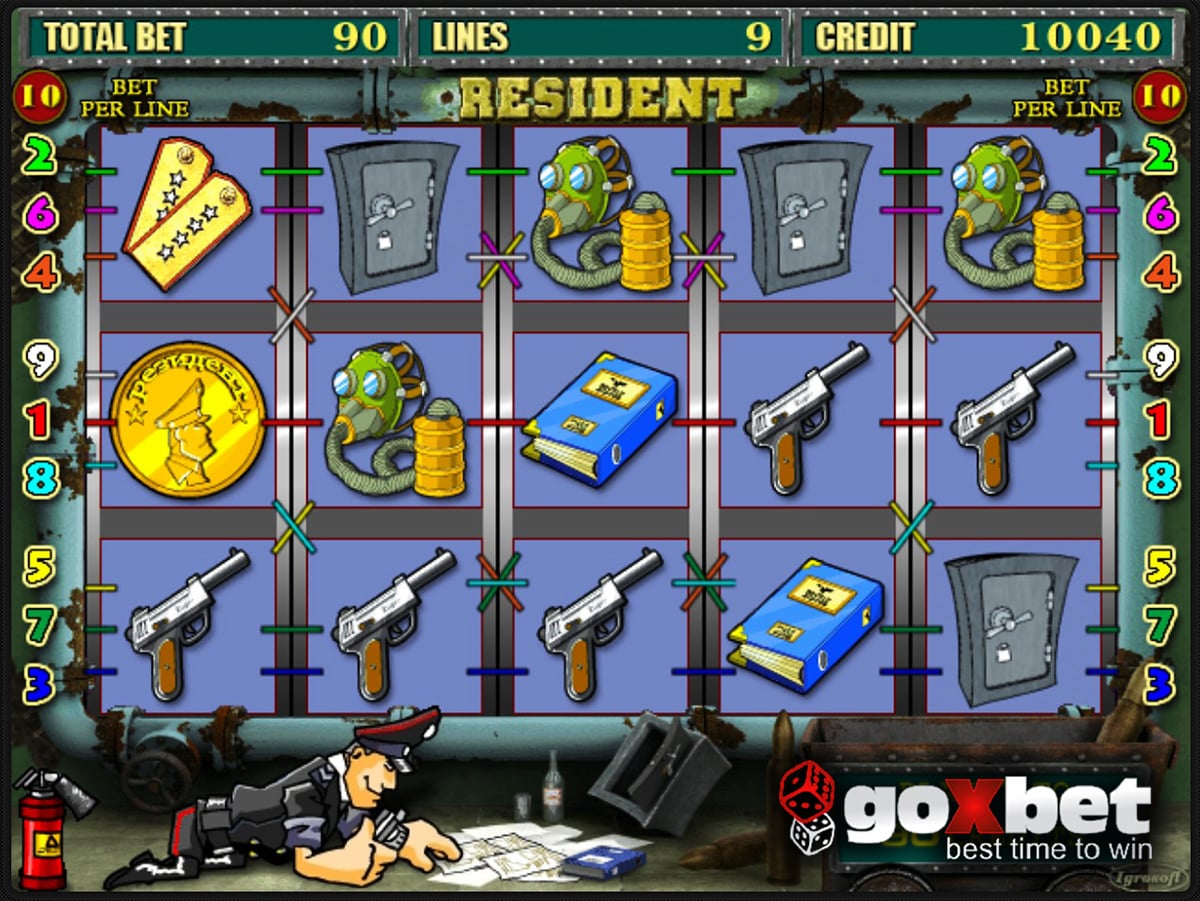 Игровой автомат Resident от Igrosoft в онлайн казино Goxbet