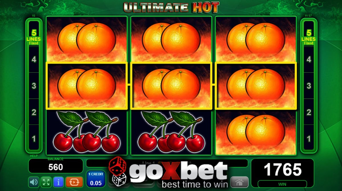 Игровые автоматы Ultimate Hot от EGT онлайн на деньги и бесплатно в казино Goxbet.