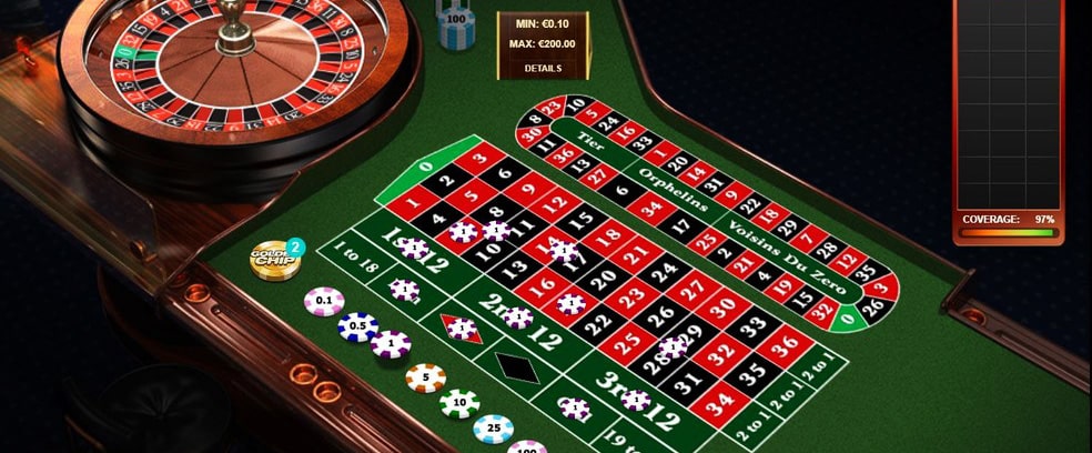 Настольная игра рулетка в онлайн-казино Gox