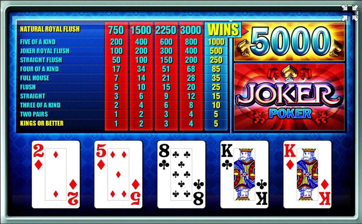 Видеопокер Joker Poker