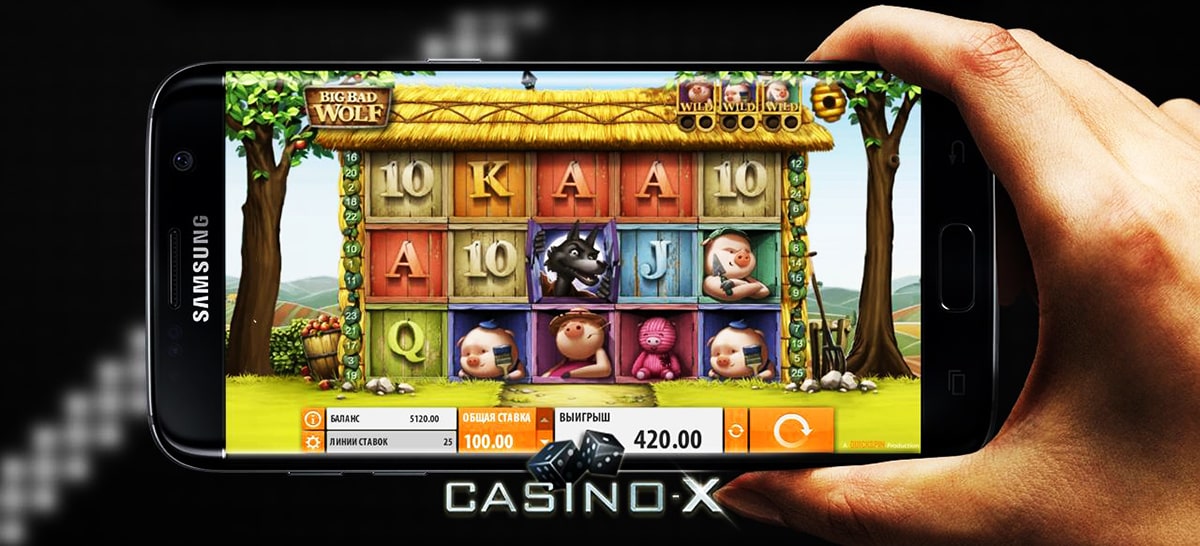 Мобильная версия казино X Casino